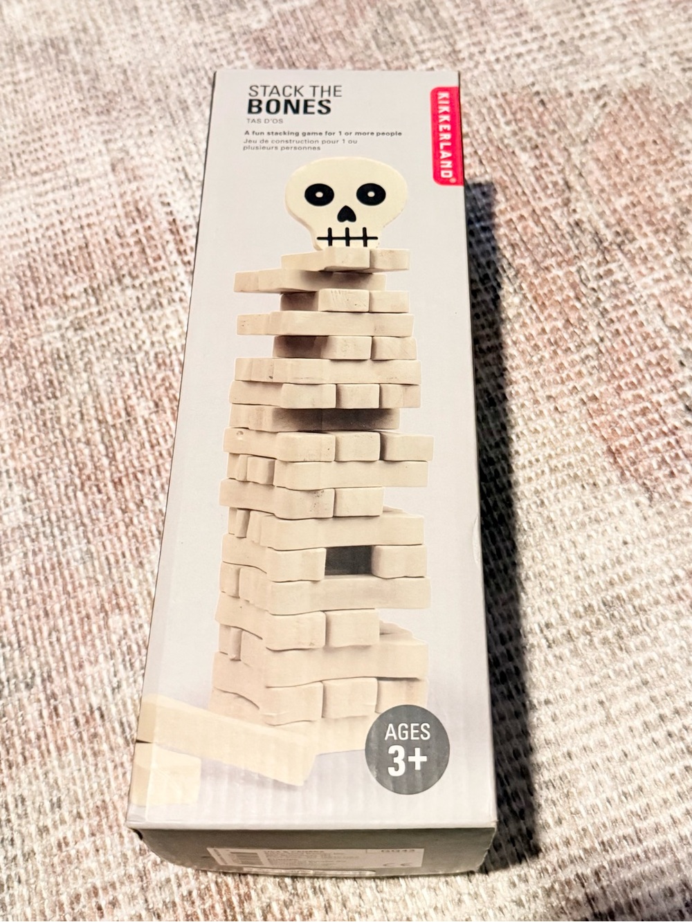 Stack the Bones Tower Stacking Game